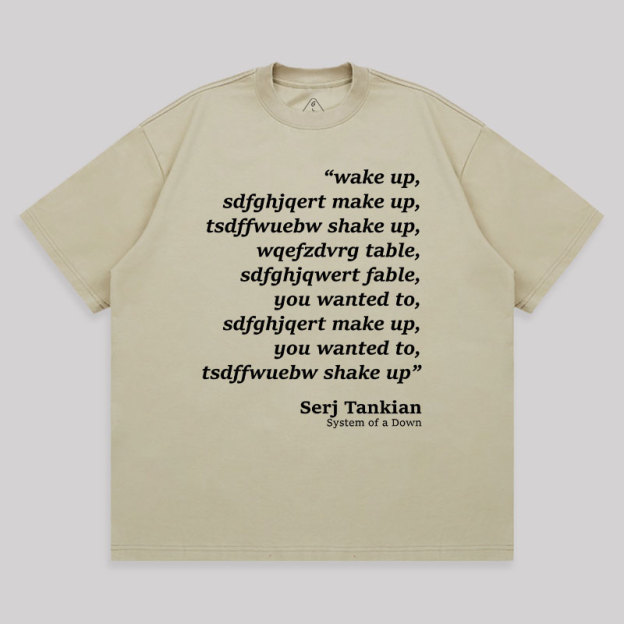 Wake Up Unisex Oversized T-shirt