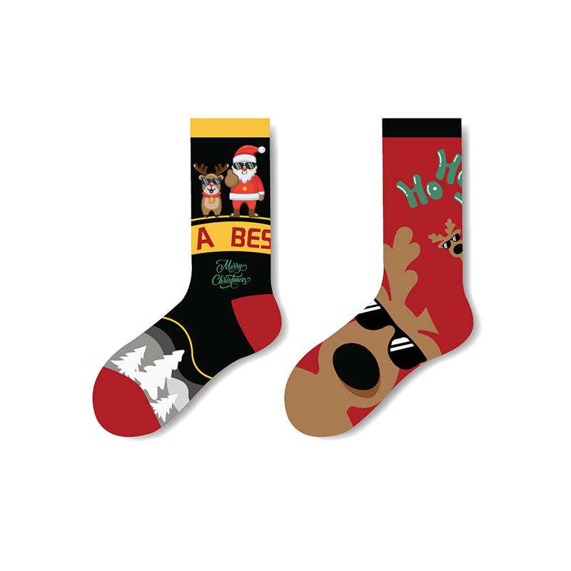 Geeksoutfit New AB Side Christmas Socks for Sale