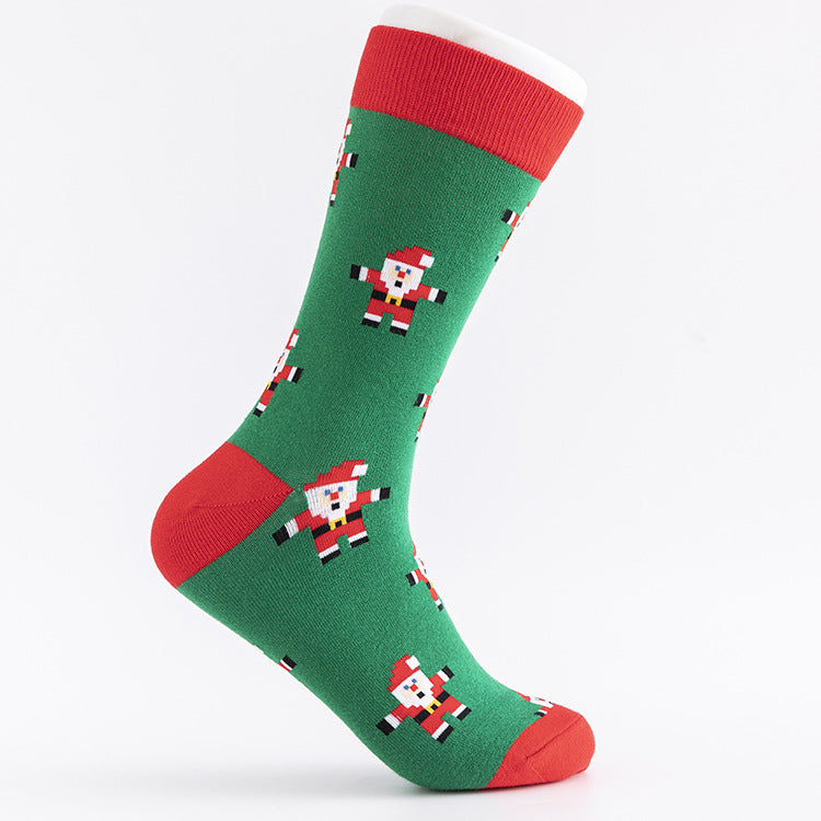 Men's Plus Size Thickened Christmas Tide Socks