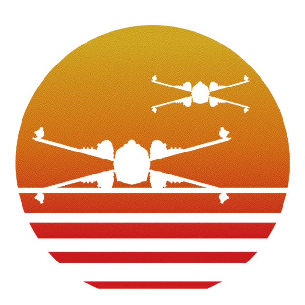 Sunset X-Wing Starfighter Geek Car Air Fresheners