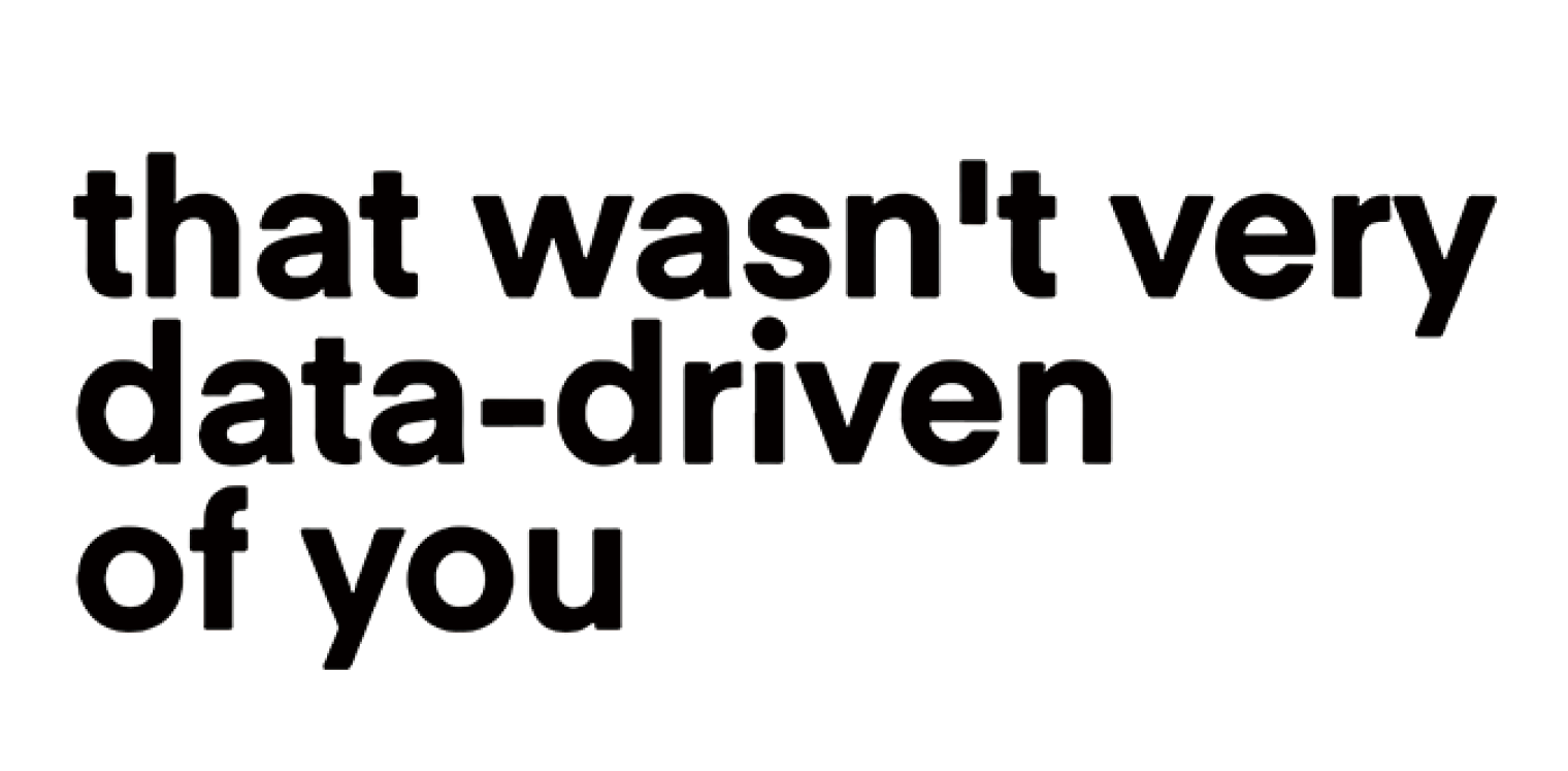 That Wasn't Very Data Driven Of You Geek Car Air Fresheners