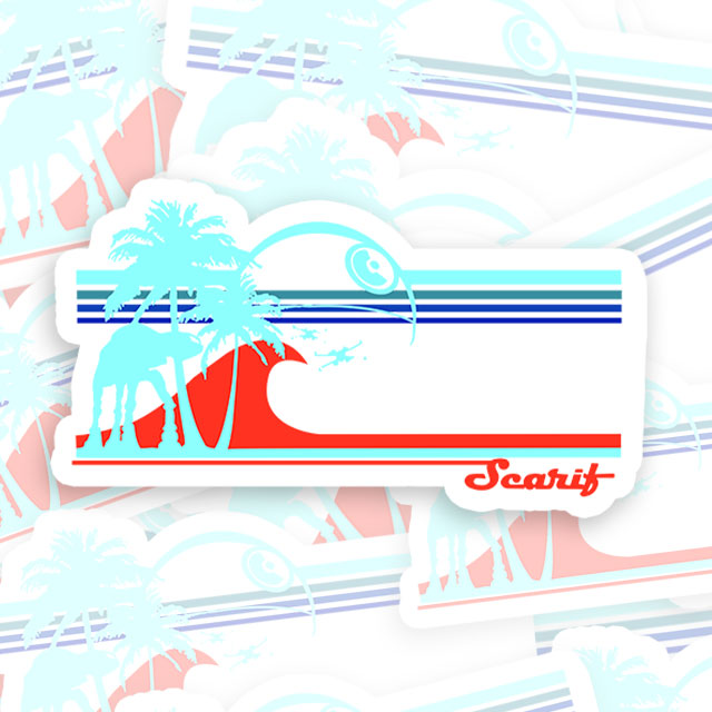 Travel Scarif 12 Geek Sticker