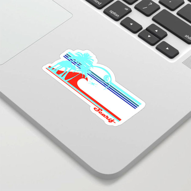 Travel Scarif 12 Geek Sticker