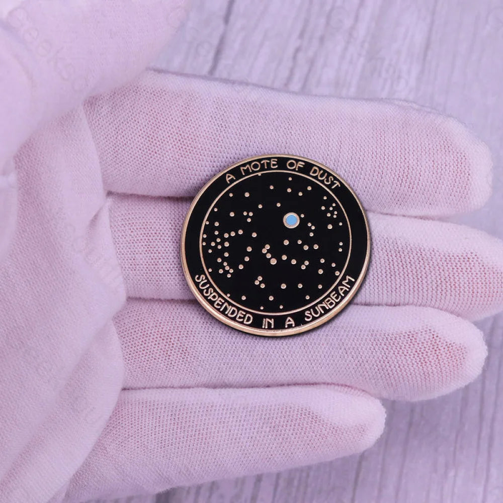 A Speck Of Dust Suspended In A Sunbeam Pins
