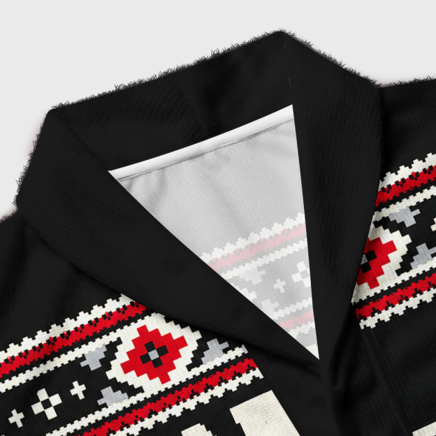 See You Soon Geek Shawl Collar Cardigan