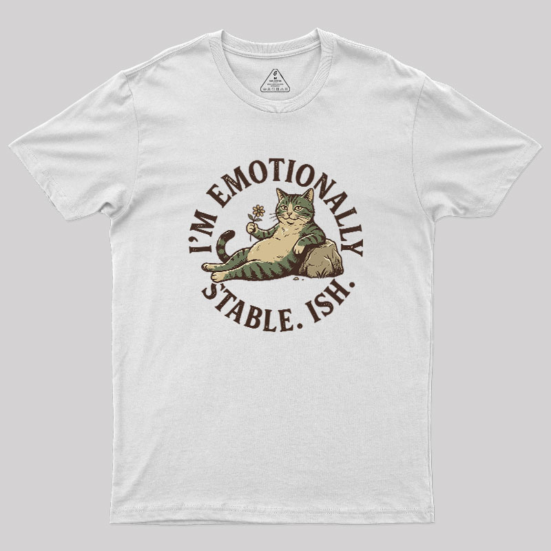 Stable-ish?Feline?Mood Geek T-Shirt