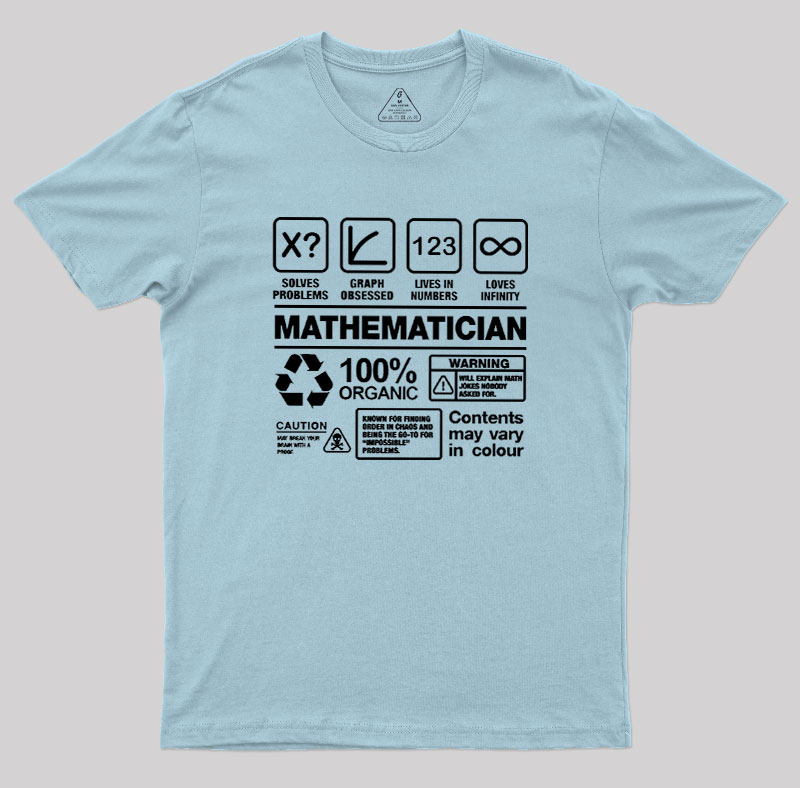 Mathematician Geek T-Shirt