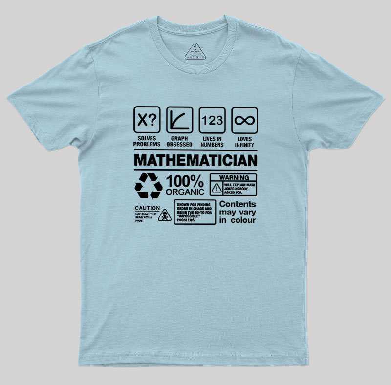 Mathematician Geek T-Shirt