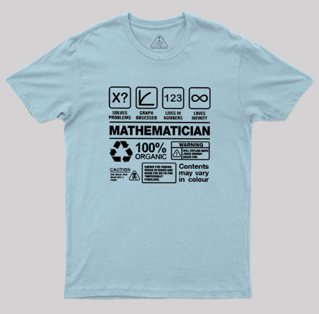 Mathematician Geek T-Shirt