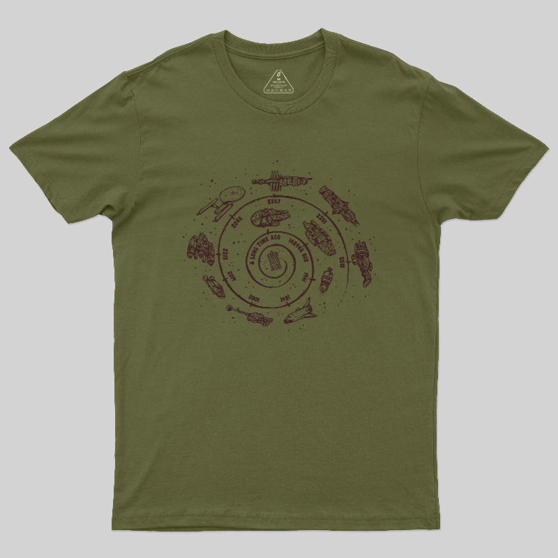 Timeline Vintage Geek T-Shirt
