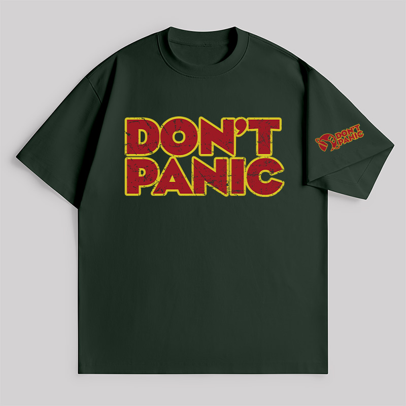 Don't Panic Unisex Oversized T-shirt