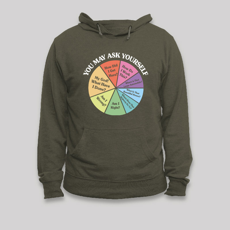 You May Ask Yourself Geek Hoodie