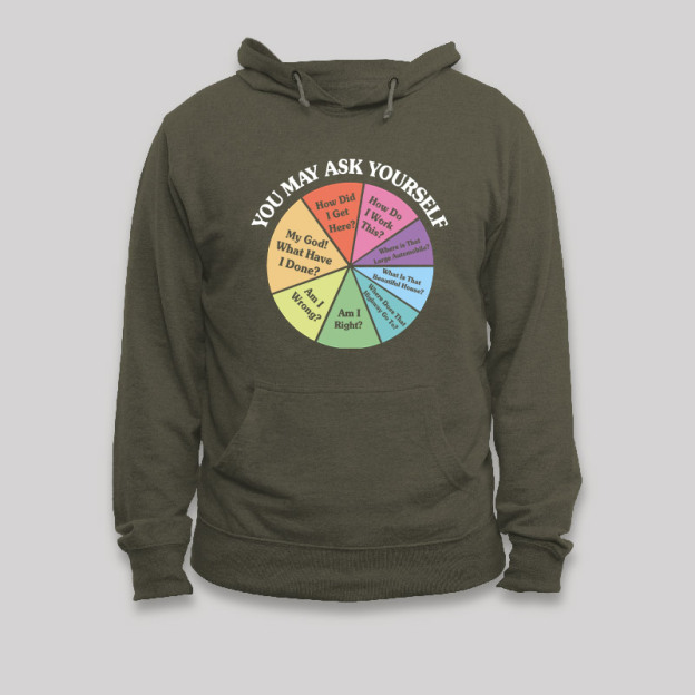 You May Ask Yourself Geek Hoodie