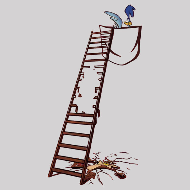 Broken Ladder Geek T-Shirt