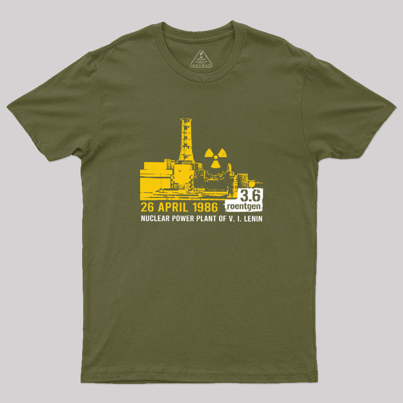 Chernobyl 3.6 Roentgen Geek T-Shirt