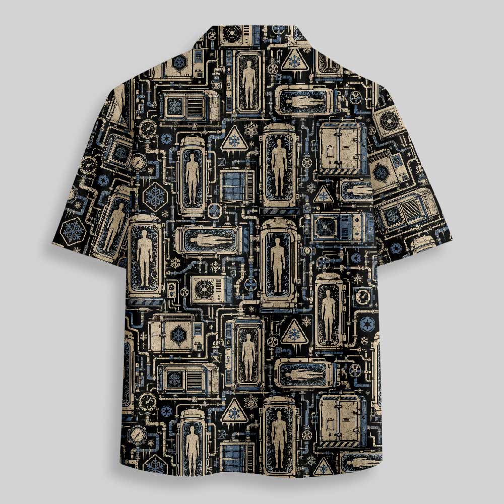 Cloud City Freezing Services Button Up Pocket Shirt