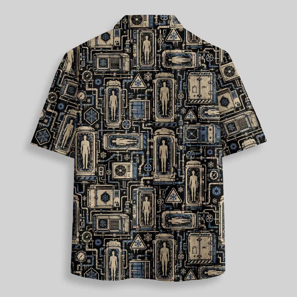 Cloud City Freezing Services Button Up Pocket Shirt