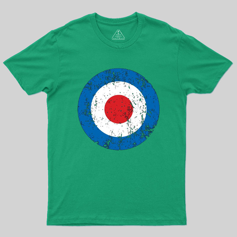 80s Blue White Red Geek T-Shirt