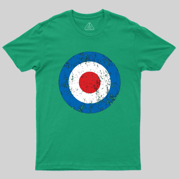 80s Blue White Red Geek T-Shirt