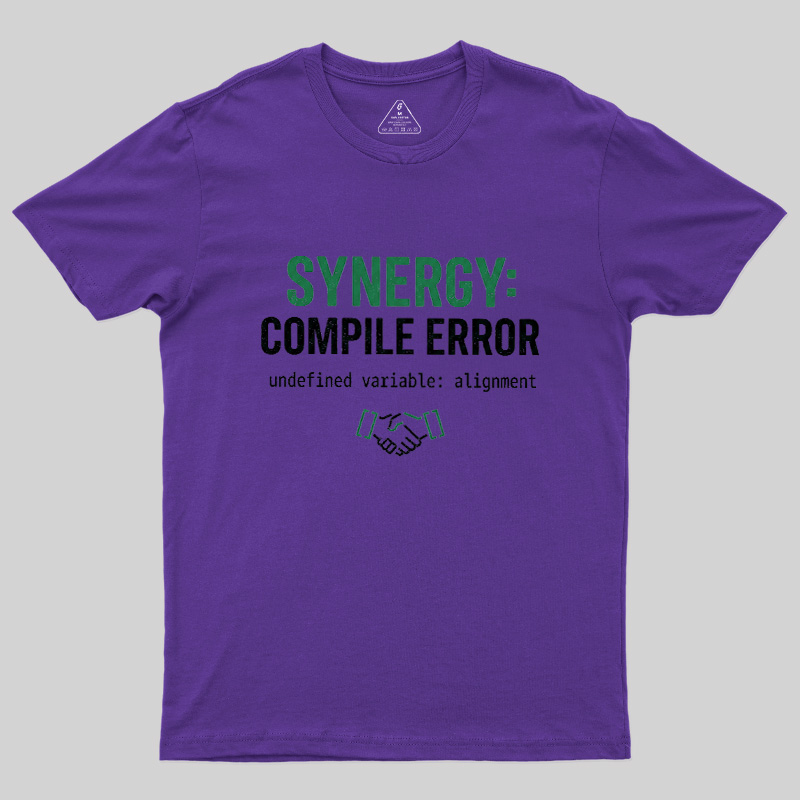 Synergy Compile Error Geek T-Shirt