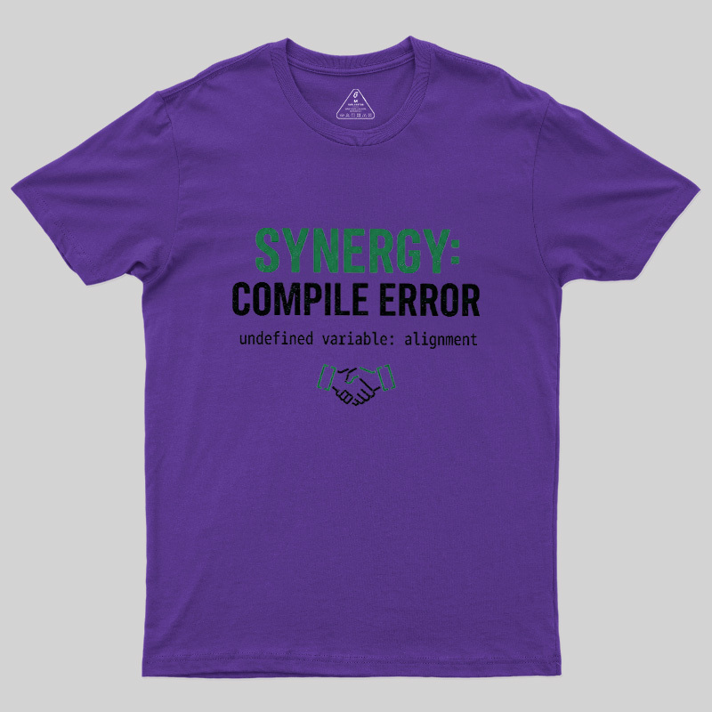 Synergy Compile Error Geek T-Shirt