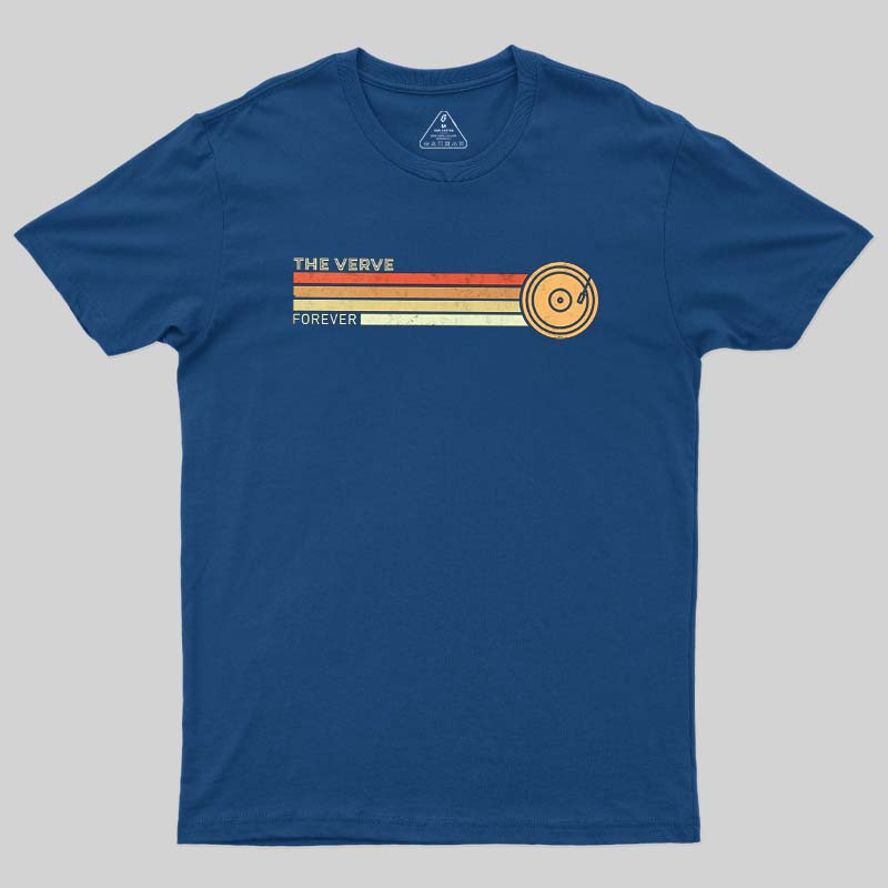 The Verve Retro Vinyl Geek T-Shirt
