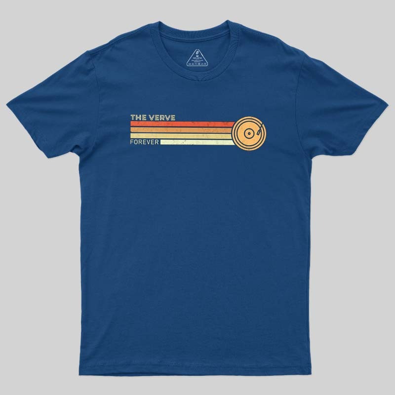 The Verve Retro Vinyl Geek T-Shirt