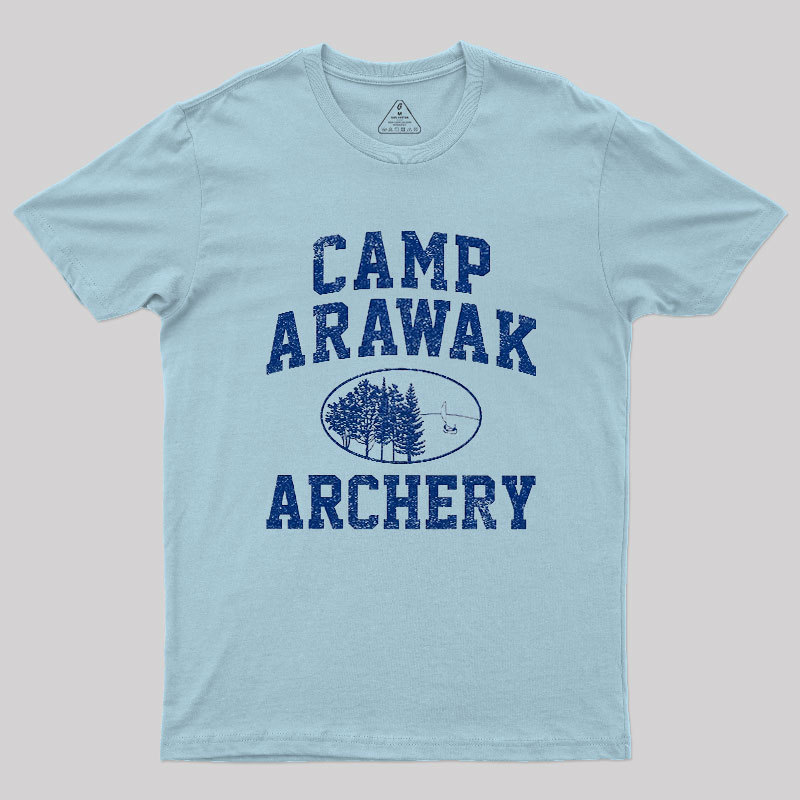 Camp Arawak Summer Camp Geek T-Shirt