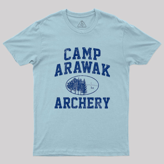 Camp Arawak Summer Camp Geek T-Shirt