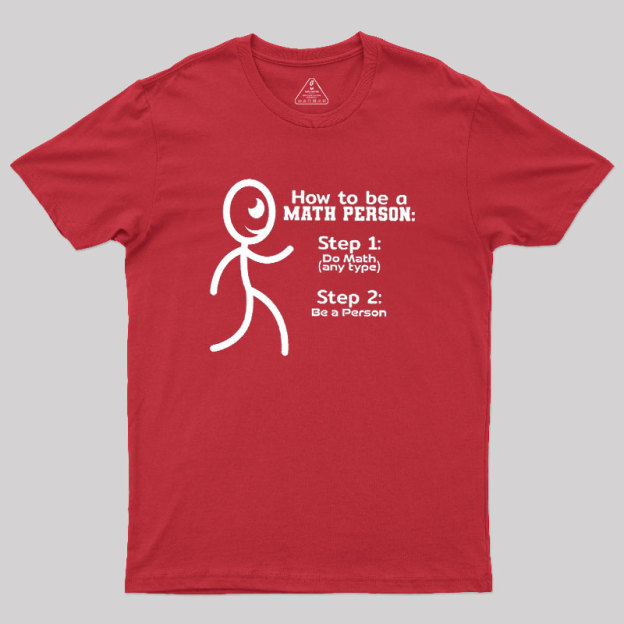 Math People Geek T-Shirt
