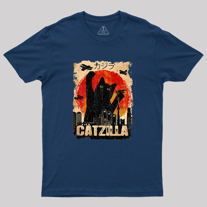 Black Cat Geek T-Shirt