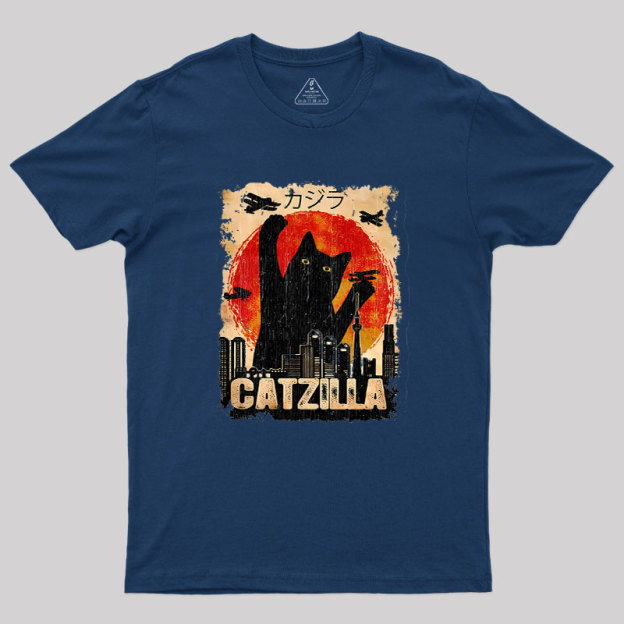 Black Cat Geek T-Shirt