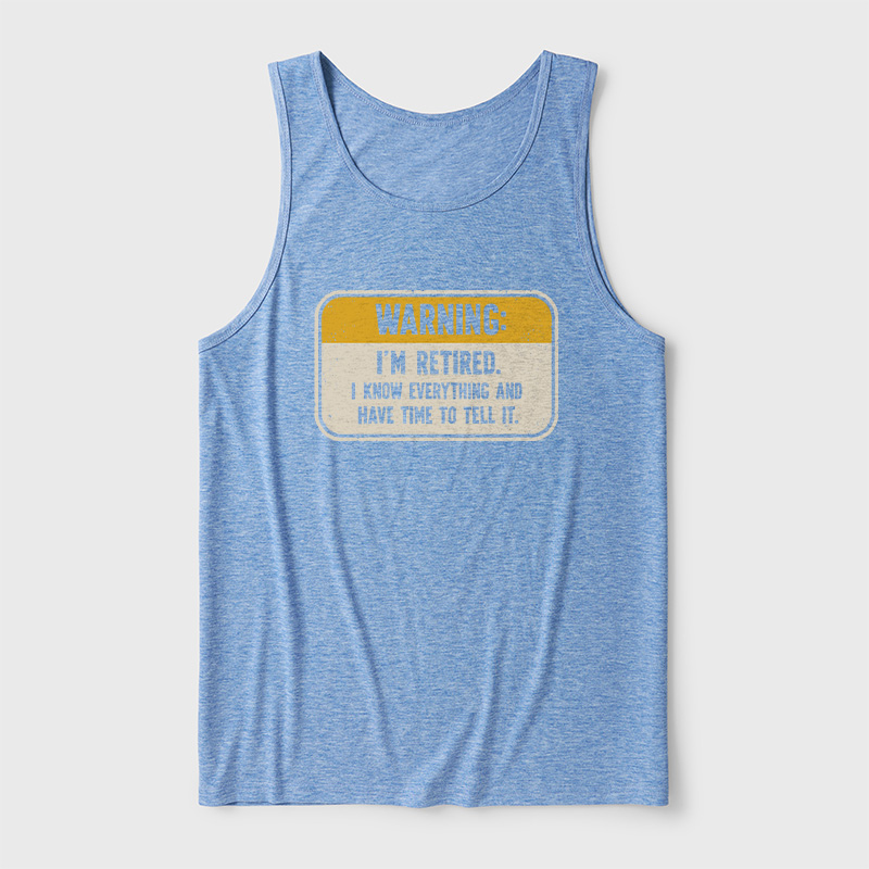 Retired and Ready to Share Ultra Soft Heather Tank