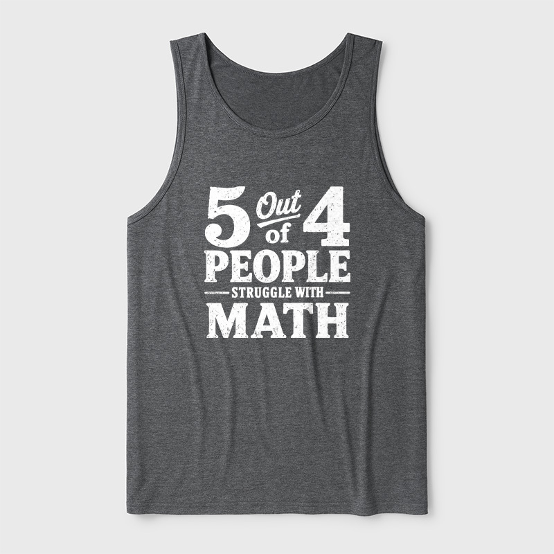Struggle With Math Ultra Soft Heather Tank