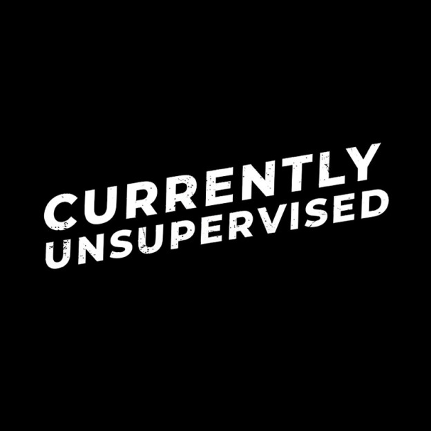 Currently Unsupervised Badge Geek T-Shirt