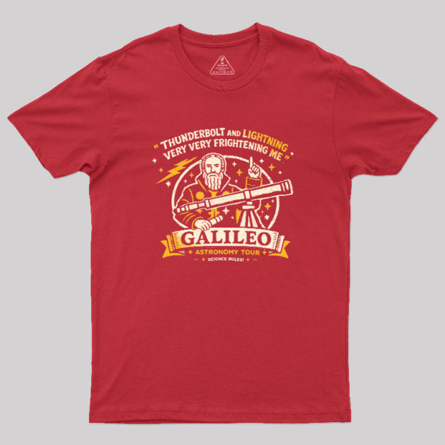 Thunderbolt And Lightning Geek T-Shirt