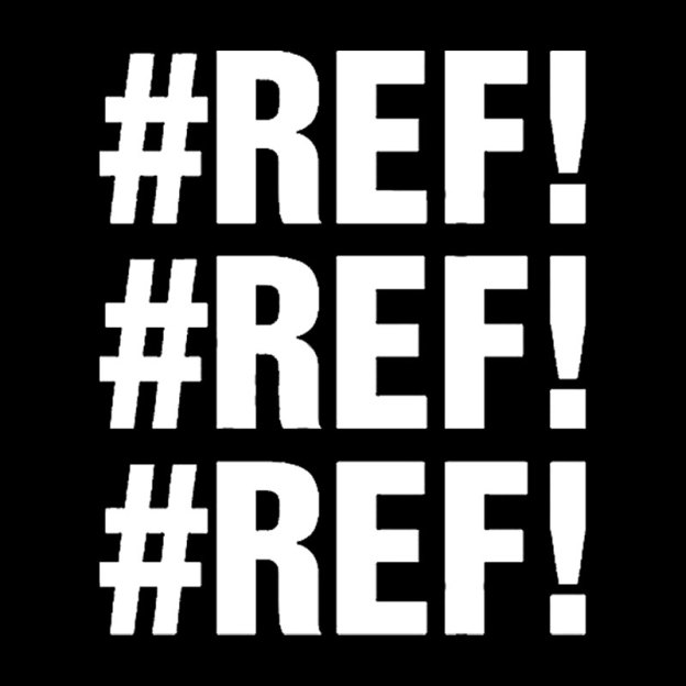 Excel REF Error Geek T-Shirt