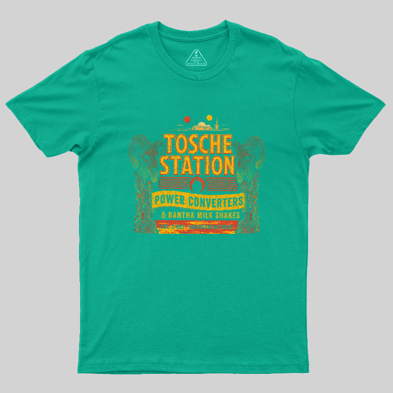Space Fuel Stop Power Converter Geek T-Shirt