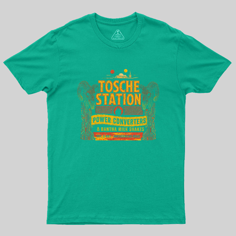 Space Fuel Stop Power Converter Geek T-Shirt