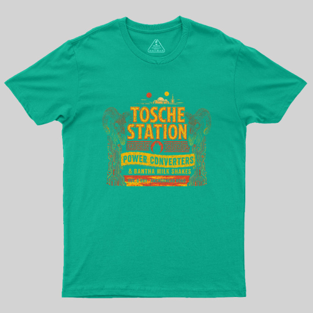 Space Fuel Stop Power Converter Geek T-Shirt