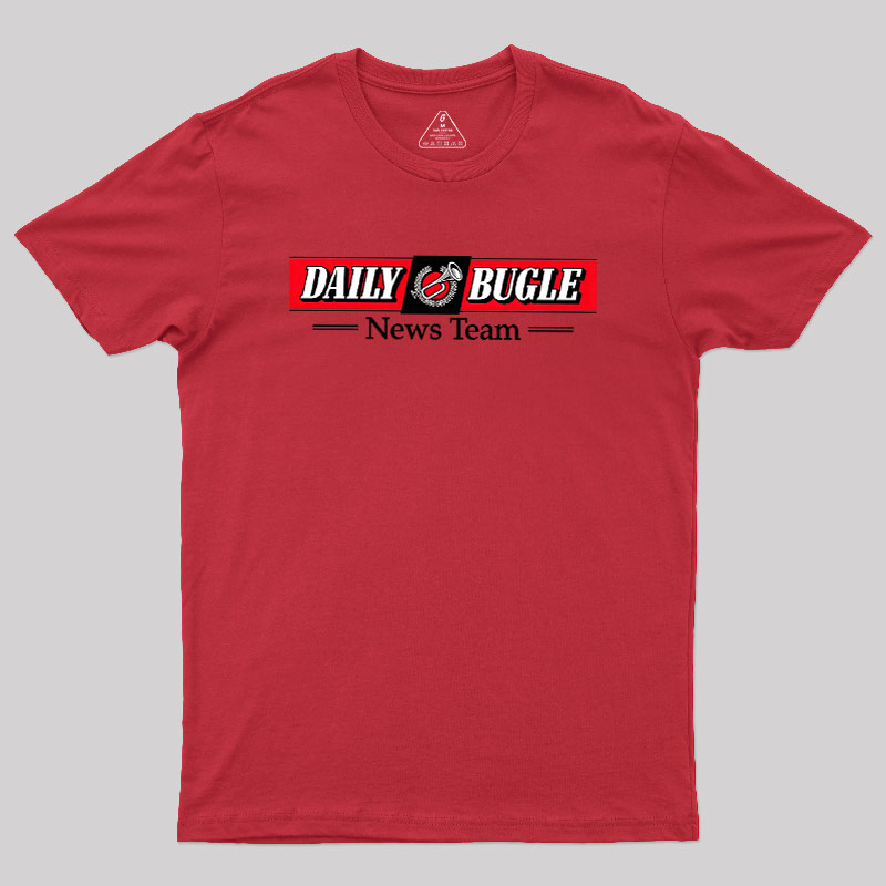 Daily Bugle News Team Geek T-Shirt