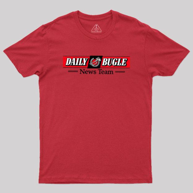 Daily Bugle News Team Geek T-Shirt