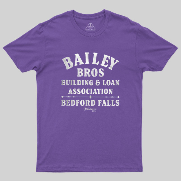 Bailey Bros Bedford Falls Geek T-Shirt
