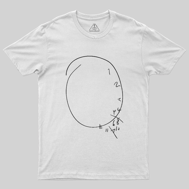 My Brain Can't Draw A Clock Geek T-Shirt