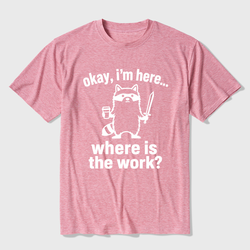 Tiny Hero Big Workload Ultra Soft Heather Tees