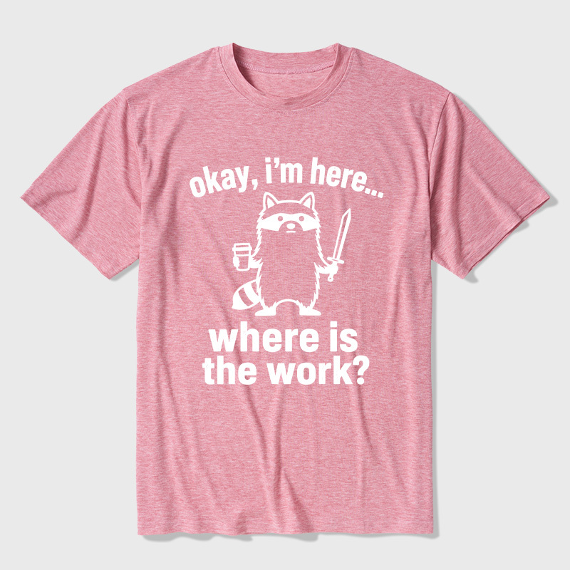 Tiny Hero Big Workload Ultra Soft Heather Tees