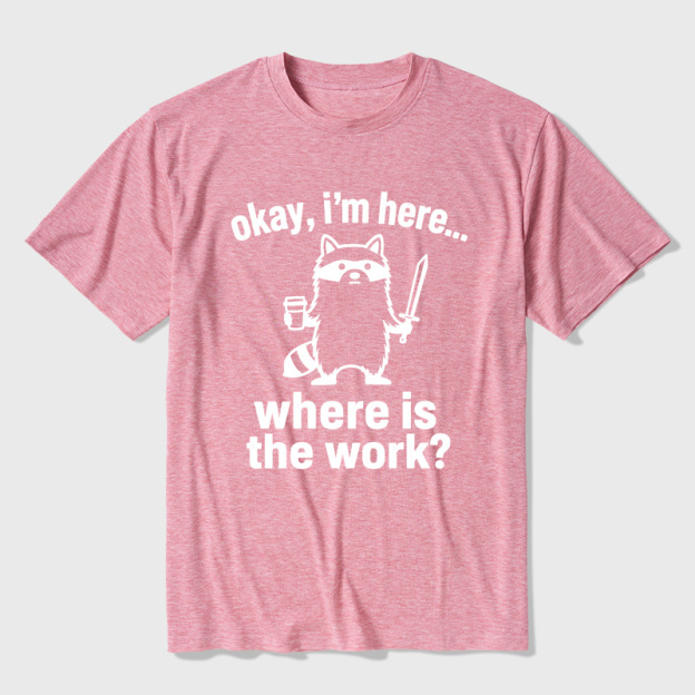 Tiny Hero Big Workload Ultra Soft Heather Tees