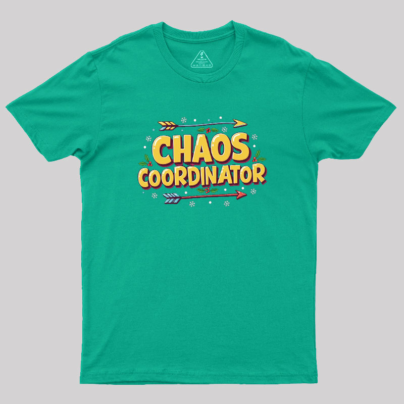 Chaos Coordinator Christmas Geek T-Shirt