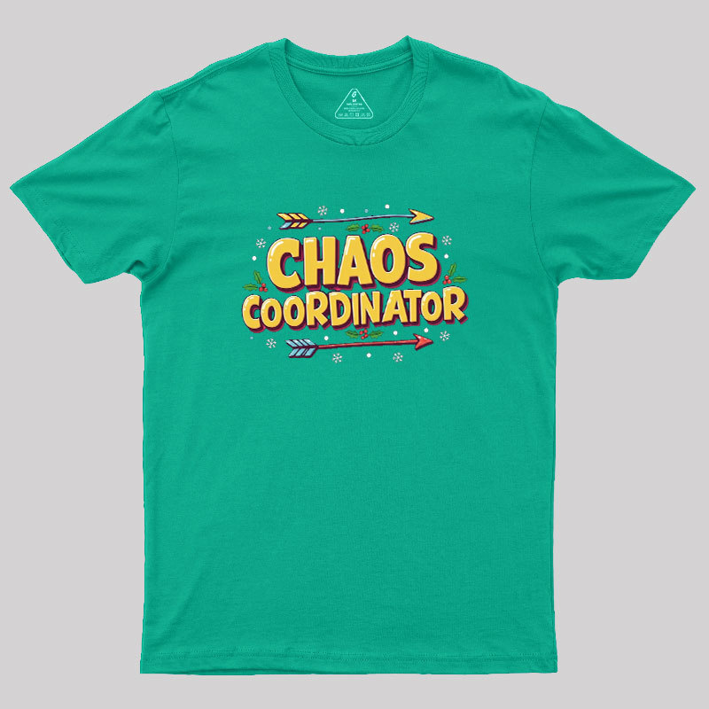 Chaos Coordinator Christmas Geek T-Shirt