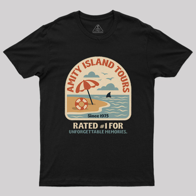 Amity Island Tours Geek T-Shirt